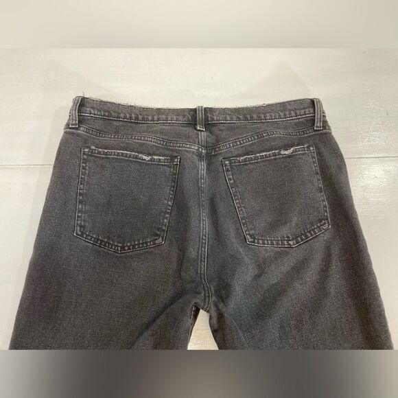 Abercrombie & Fitch Jeans Women’s 31/14 Black The Skinny High Rise Distressed - Picture 5 of 12